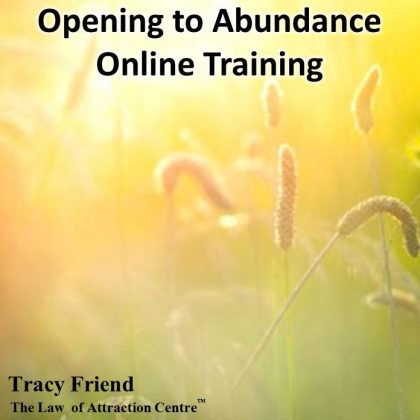 ONLINE TRAINING: Opening to Abundance, Tracy Friend